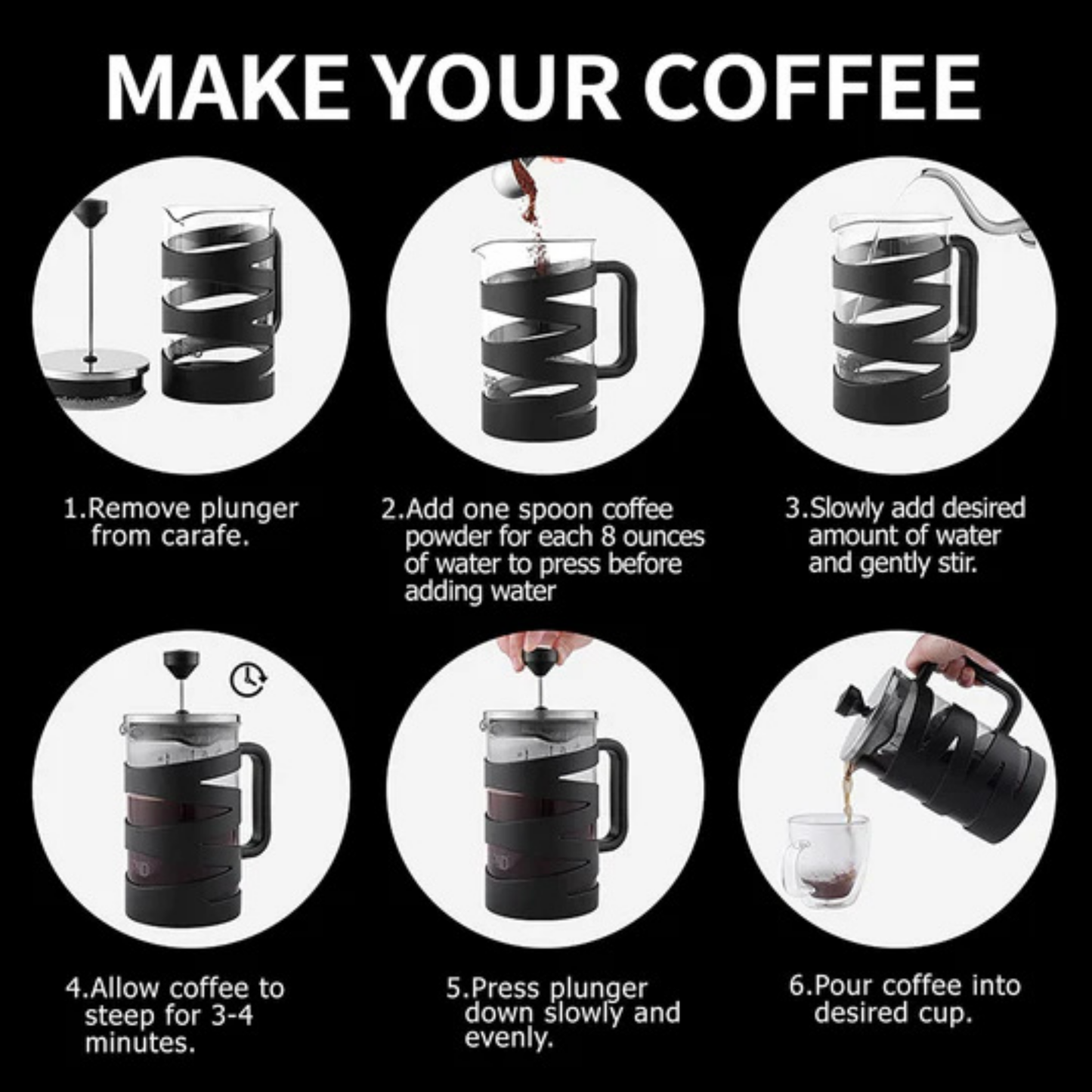 800 ml French Press