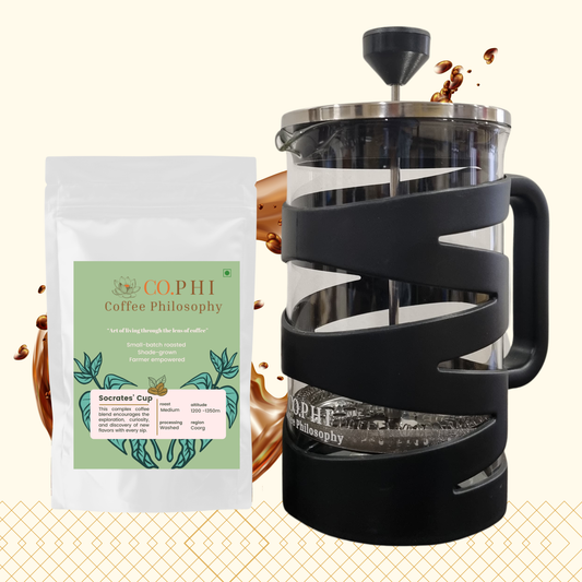 French Press & Socrates' Cup
