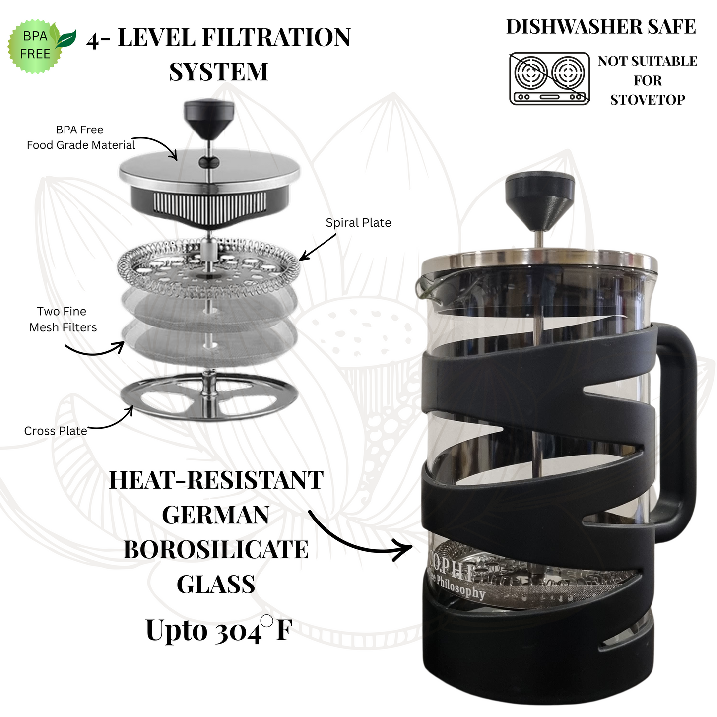 800 ml French Press