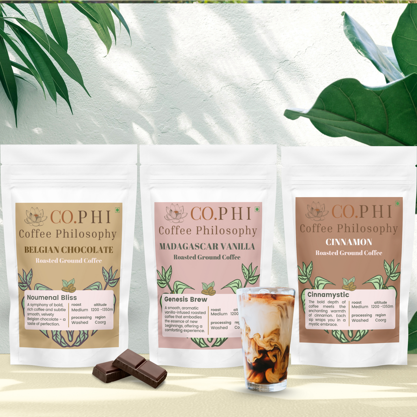 Coffee Samplers | Three 100 gm Packs